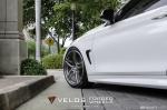 BMW 435i on Velos Designwerks Wheels 2014 года
